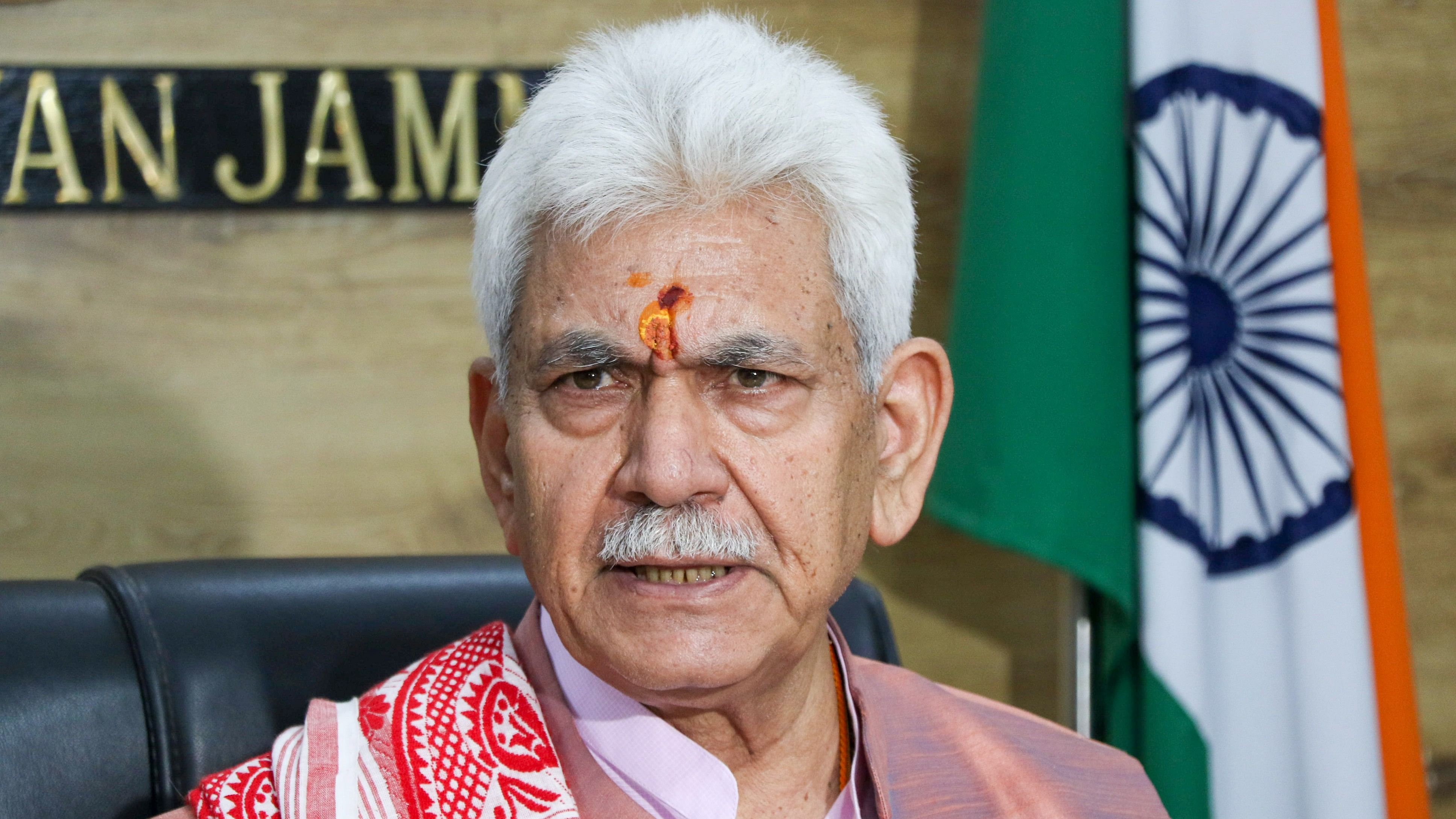 <div class="paragraphs"><p>Jammu and Kashmir Lt Governor Manoj Sinha</p></div>